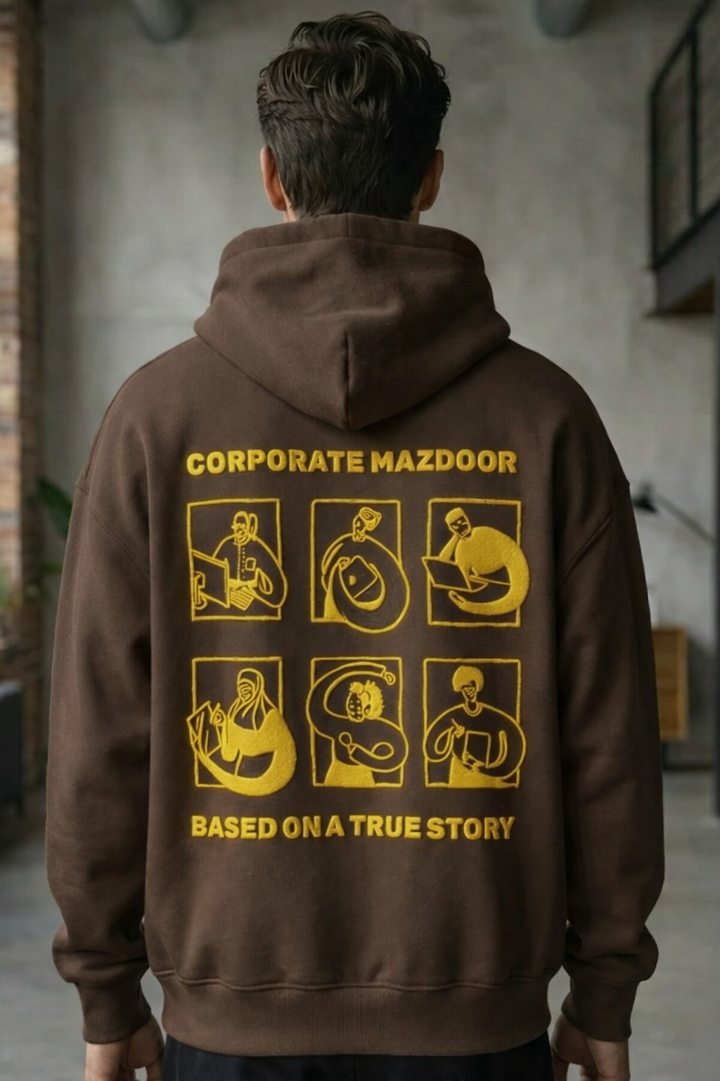 Corporate Mazdoor-HOODIE